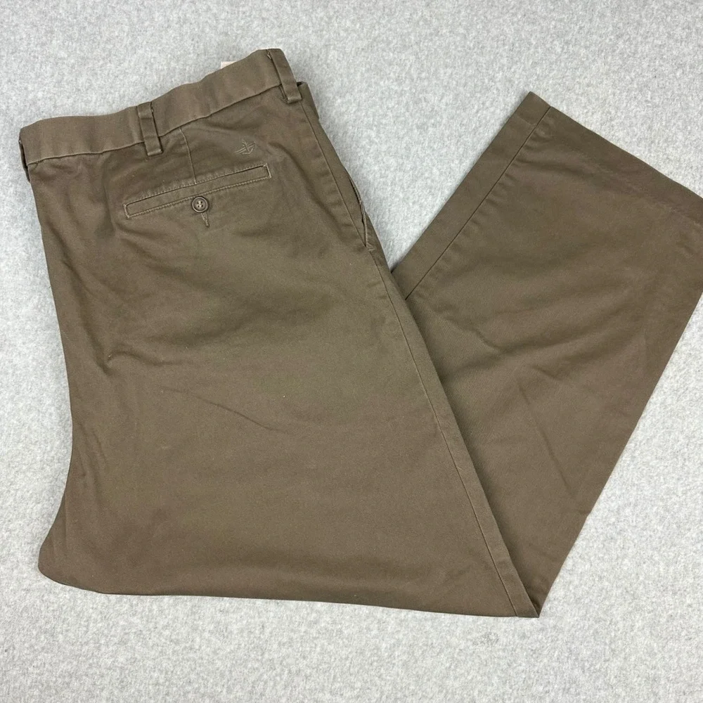 Ann‎ Taylor Curvy Fit Trousers Brown Straight Leg Work Pants Size 6